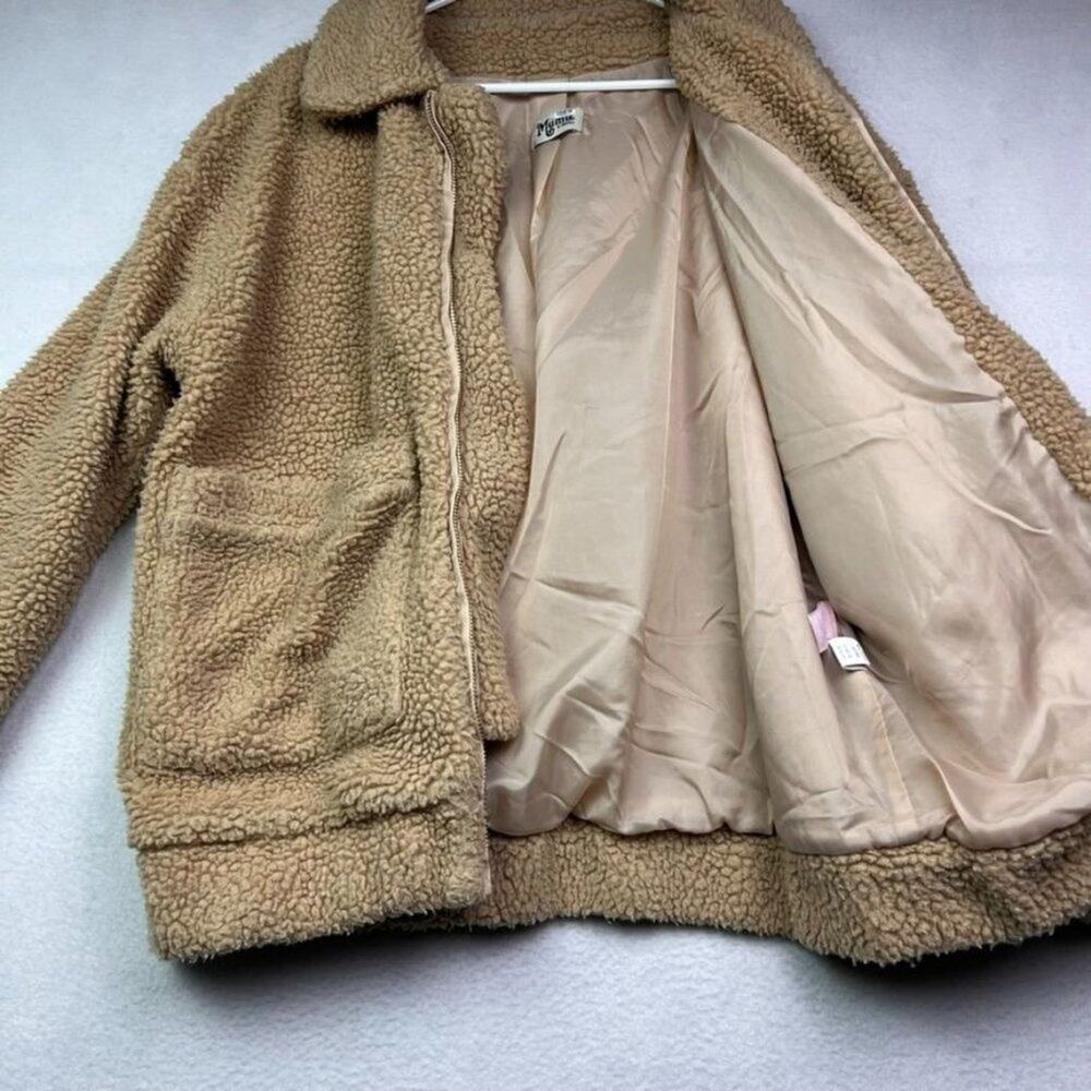 Show Me Your Mumu Sweater Jacket XS Cordelia Teddy Fleece Long Sleeve - Picture 6 of 16